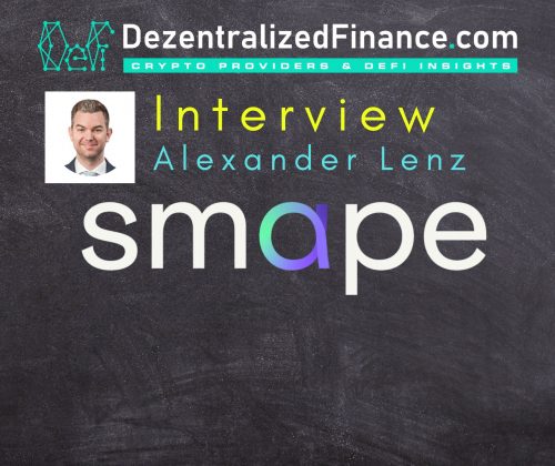 DezentralizedFinance 30 Interview with Alexander Lenz | SMAPE Capital