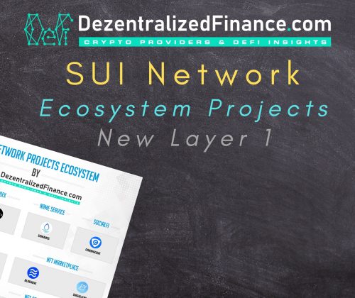DezentralizedFinance 27 SUI Network Ecosystem Projects | New Layer 1