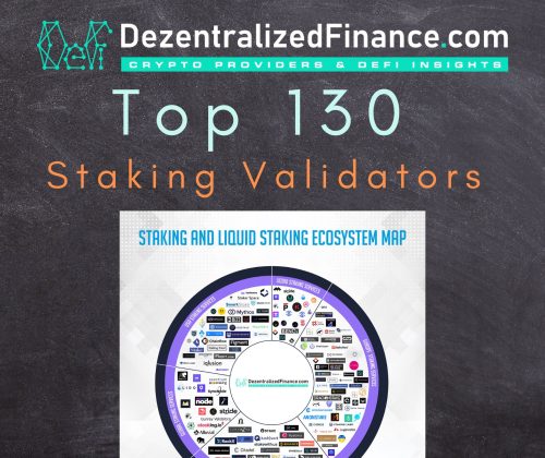 DezentralizedFinance 25 Top 130 Staking Validators